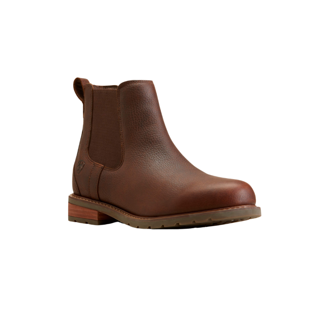 Ariat Men's Wexford Waterproof Chelsea Brown Boot