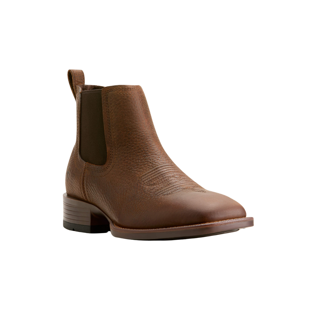 Ariat Men's Booker Ultra Western Brown Oiled Rowdy Boots