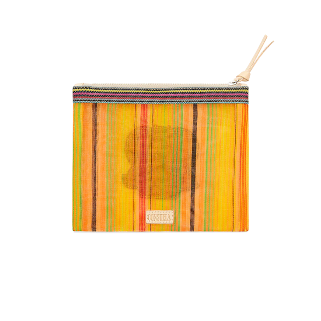 Consuela Women's Elena Patch Slim Zip Pouch
