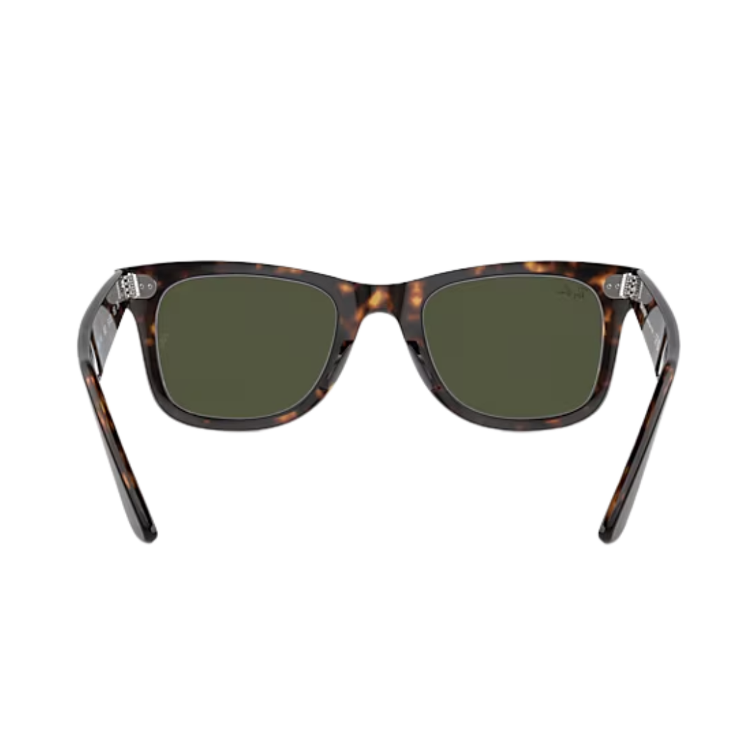 Ray-Ban Unisex Wayfarer Tortoise Green Sunglasses