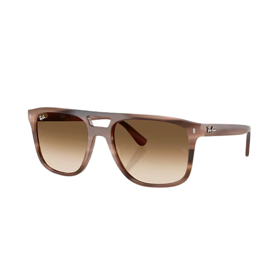 Ray-Ban Unisex Havana Clear Gradient Brown Sunglasses