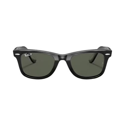Ray-Ban Unisex Wayfarer Polarized Black Sunglasses