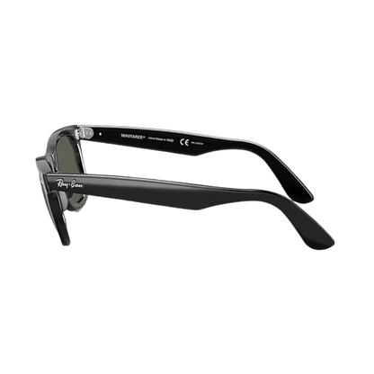 Ray-Ban Unisex Wayfarer Polarized Black Sunglasses