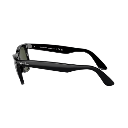 Ray-Ban Unisex Wayfarer Black Green Sunglasses