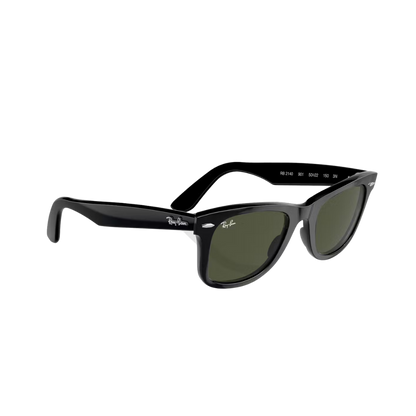 Ray-Ban Unisex Wayfarer Black Green Sunglasses