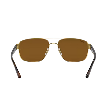 Ray-Ban Unisex Arista Steel Brown Sunglasses
