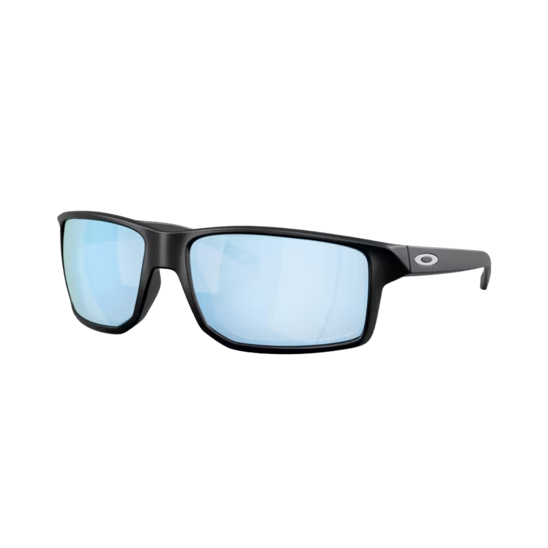 Oakley Unisex Gibston XL Matte Black Polarized Sunglasses