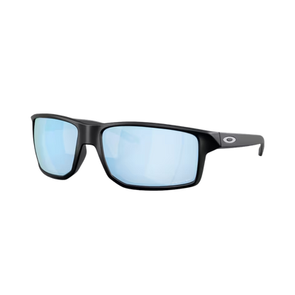 Oakley Unisex Gibston XL Matte Black Polarized Sunglasses
