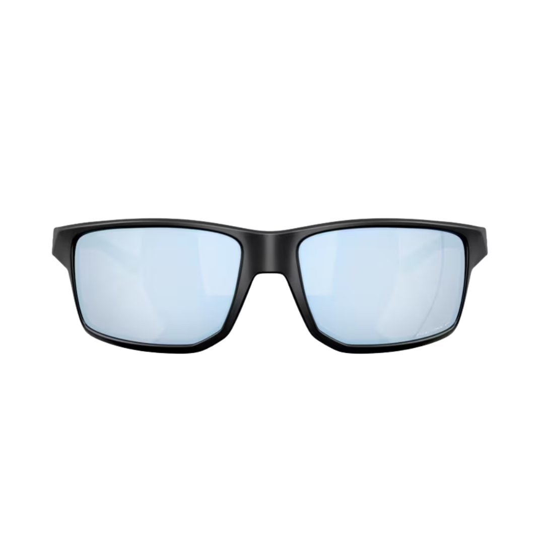 Oakley Unisex Gibston XL Matte Black Polarized Sunglasses
