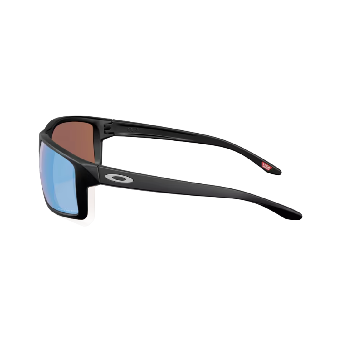 Oakley Unisex Gibston XL Matte Black Polarized Sunglasses