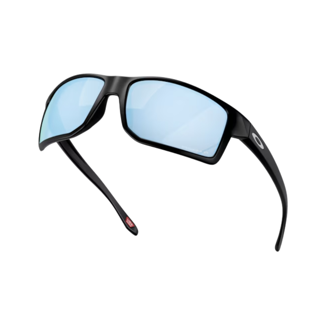 Oakley Unisex Gibston XL Matte Black Polarized Sunglasses