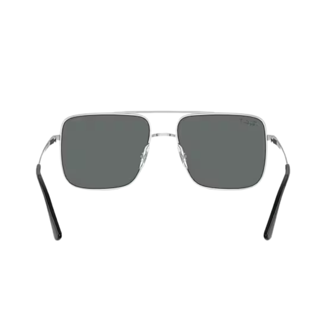 Ray-Ban Unisex Ari Silver Dark Grey Polar Sunglasses