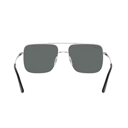 Ray-Ban Unisex Ari Silver Dark Grey Polar Sunglasses