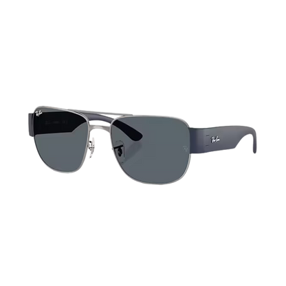 Ray-Ban Unisex Gunmetal Metal Blue Sunglasses