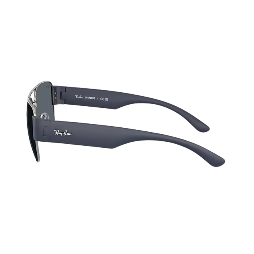 Ray-Ban Unisex Gunmetal Metal Blue Sunglasses