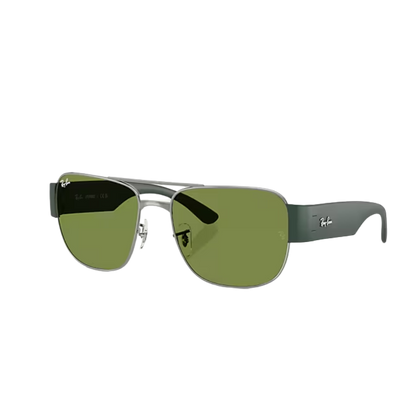 Ray-Ban Unisex Gunmetal Metal Green Sunglasses