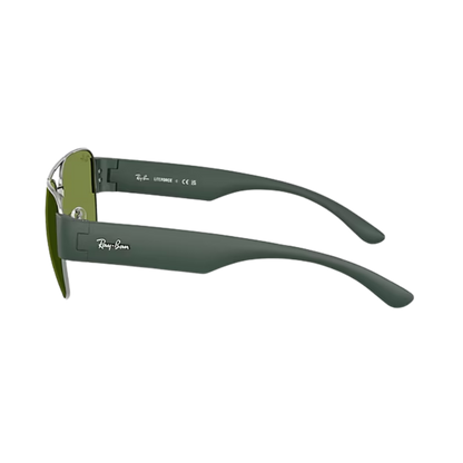 Ray-Ban Unisex Gunmetal Metal Green Sunglasses