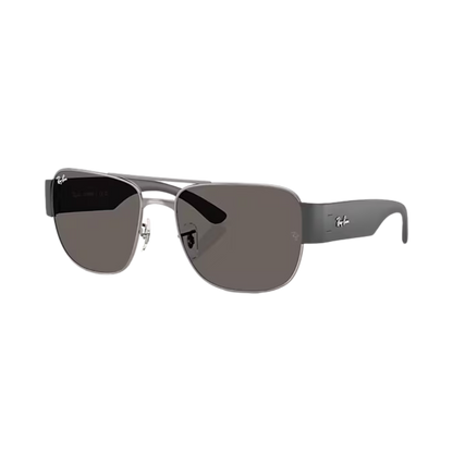 Ray-Ban Unisex Gunmetal Dark Grey Metal Sunglasses