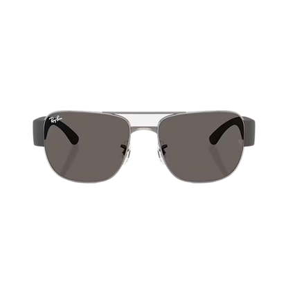 Ray-Ban Unisex Gunmetal Dark Grey Metal Sunglasses
