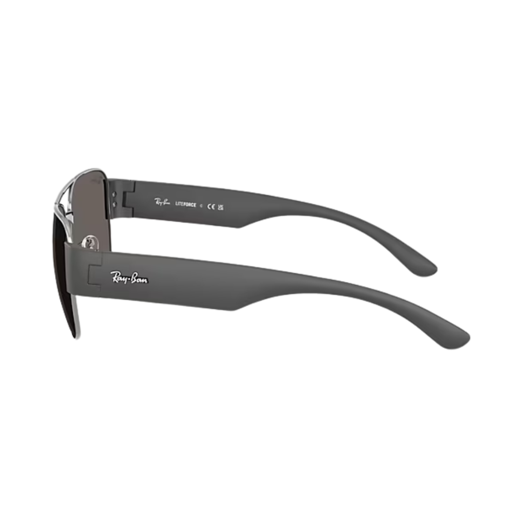 Ray-Ban Unisex Gunmetal Dark Grey Metal Sunglasses