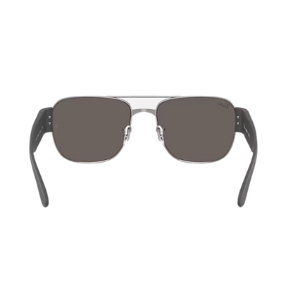 Ray-Ban Unisex Gunmetal Dark Grey Metal Sunglasses