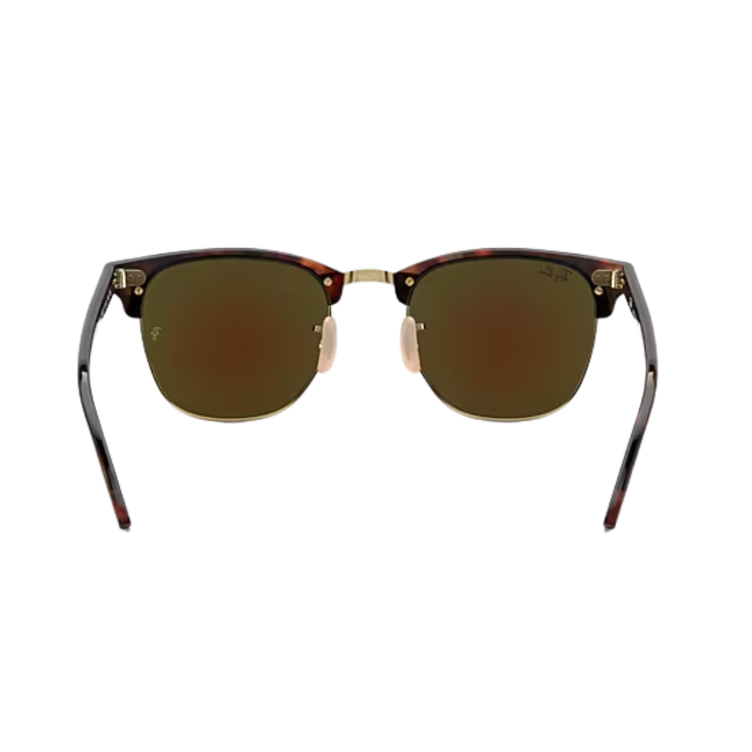 Ray-Ban Unisex Clubmaster Havana Blue Sunglasses