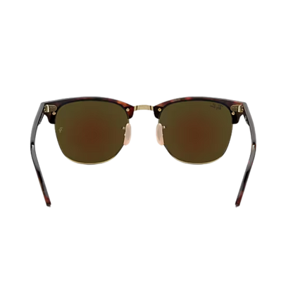 Ray-Ban Unisex Clubmaster Havana Blue Sunglasses