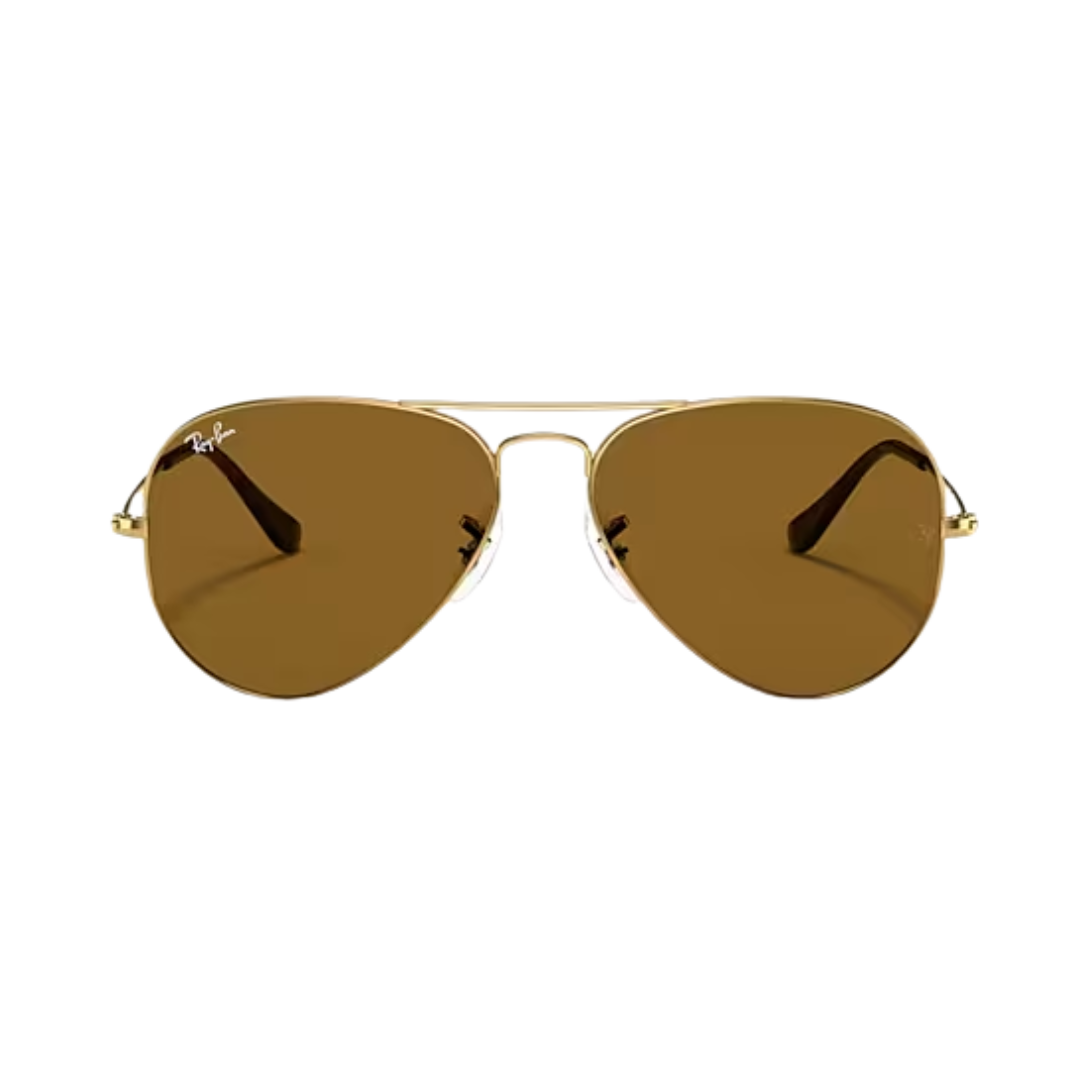 Ray-Ban Unisex Aviator Large Metal Arista Brown Sunglasses