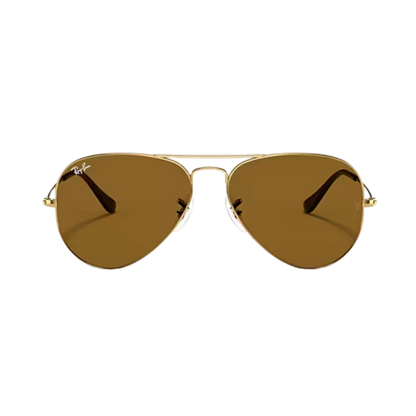 Ray-Ban Unisex Aviator Large Metal Arista Brown Sunglasses