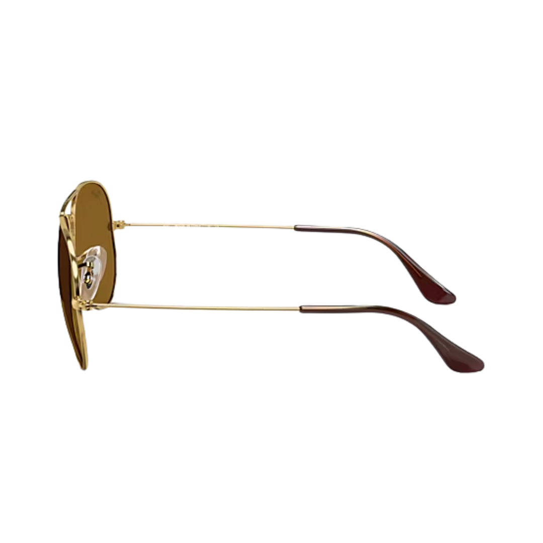 Ray-Ban Unisex Aviator Large Metal Arista Brown Sunglasses