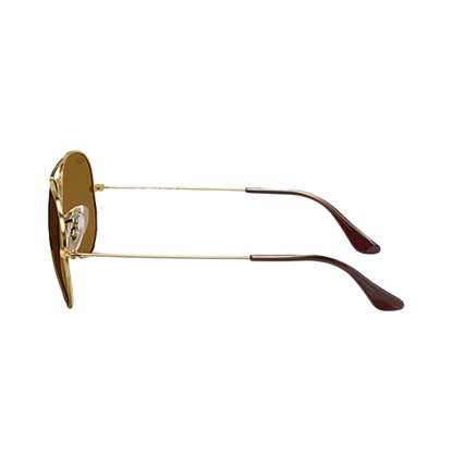 Ray-Ban Unisex Aviator Large Metal Arista Brown Sunglasses
