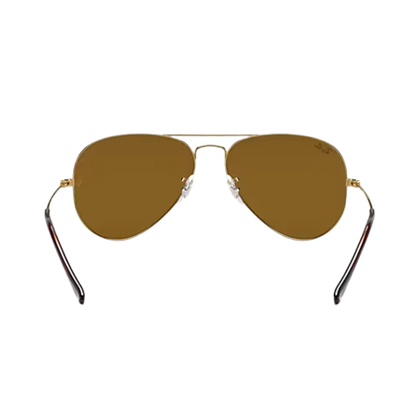 Ray-Ban Unisex Aviator Large Metal Arista Brown Sunglasses