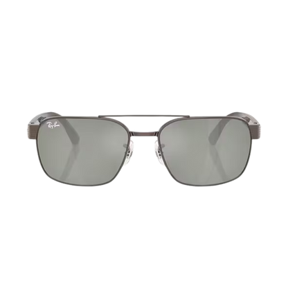 Ray-Ban Unisex Copper Green Mirror Silver Sunglasses