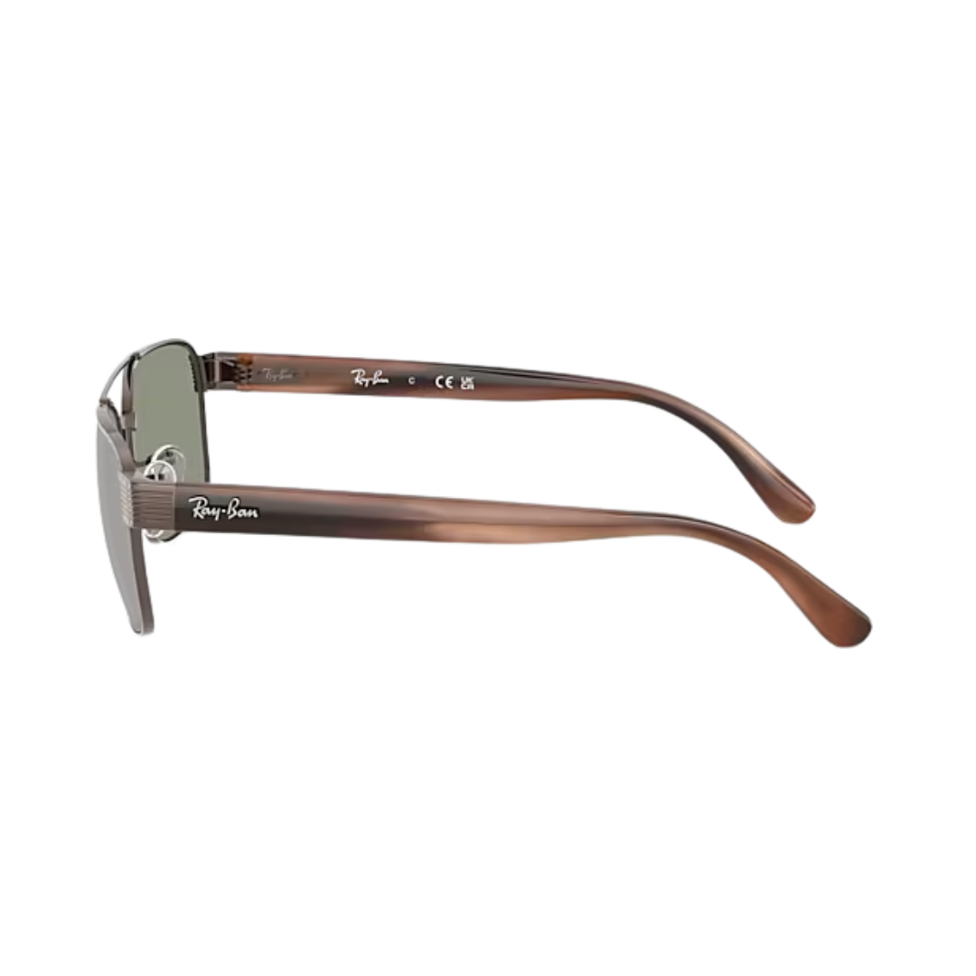 Ray-Ban Unisex Copper Green Mirror Silver Sunglasses
