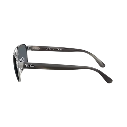 Ray-Ban Unisex Gunmetal Blue Metal Sunglasses