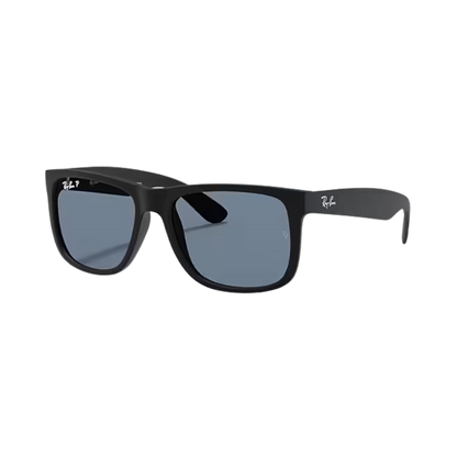 Ray-Ban Unisex Justin Rubber Black Sunglasses