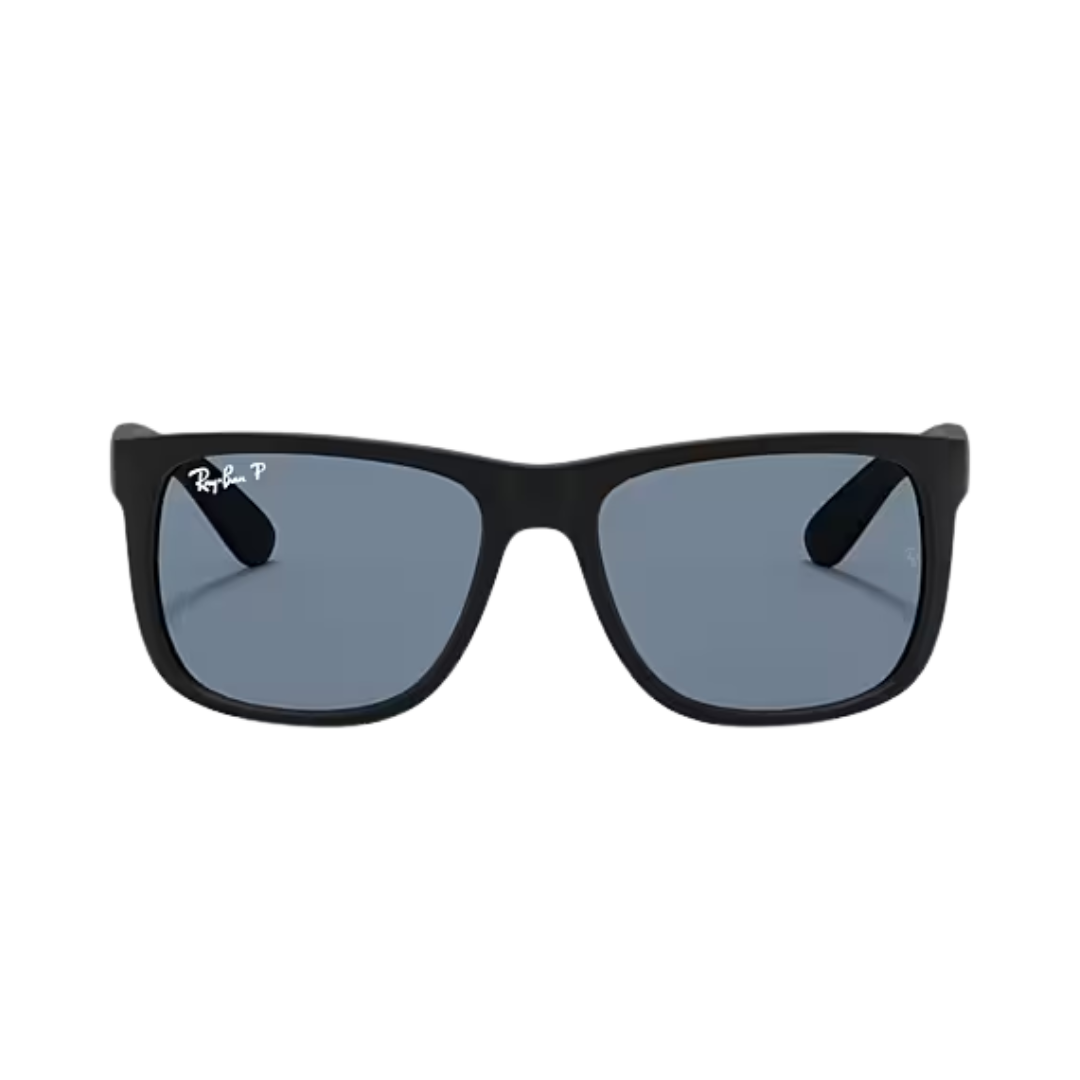 Ray-Ban Unisex Justin Rubber Black Sunglasses