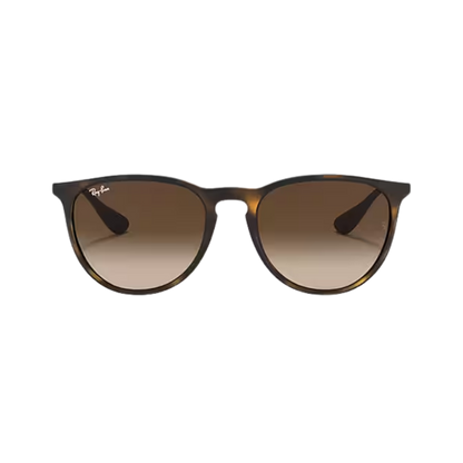 Ray-Ban Unisex Erika Rubber Havana Brown Sunglasses