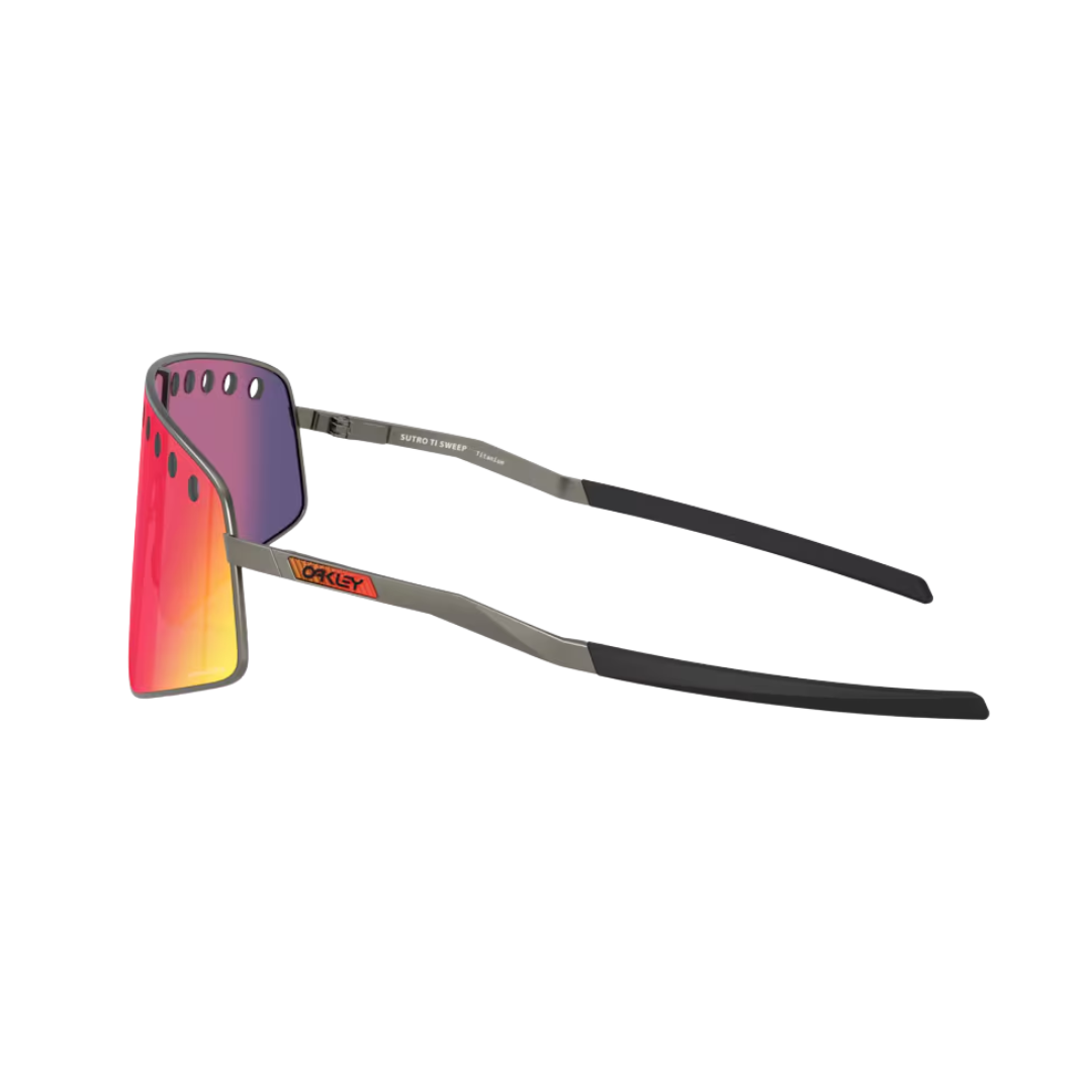 小物 Oakley SUTRO TI SWEEP Sutro™ TI Sweep Prizm Road Lenses, Matte Gunmetal Frame