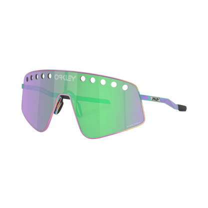 Oakley Unisex Sutro TI Sweep Polished Oil Slick Sunglasses