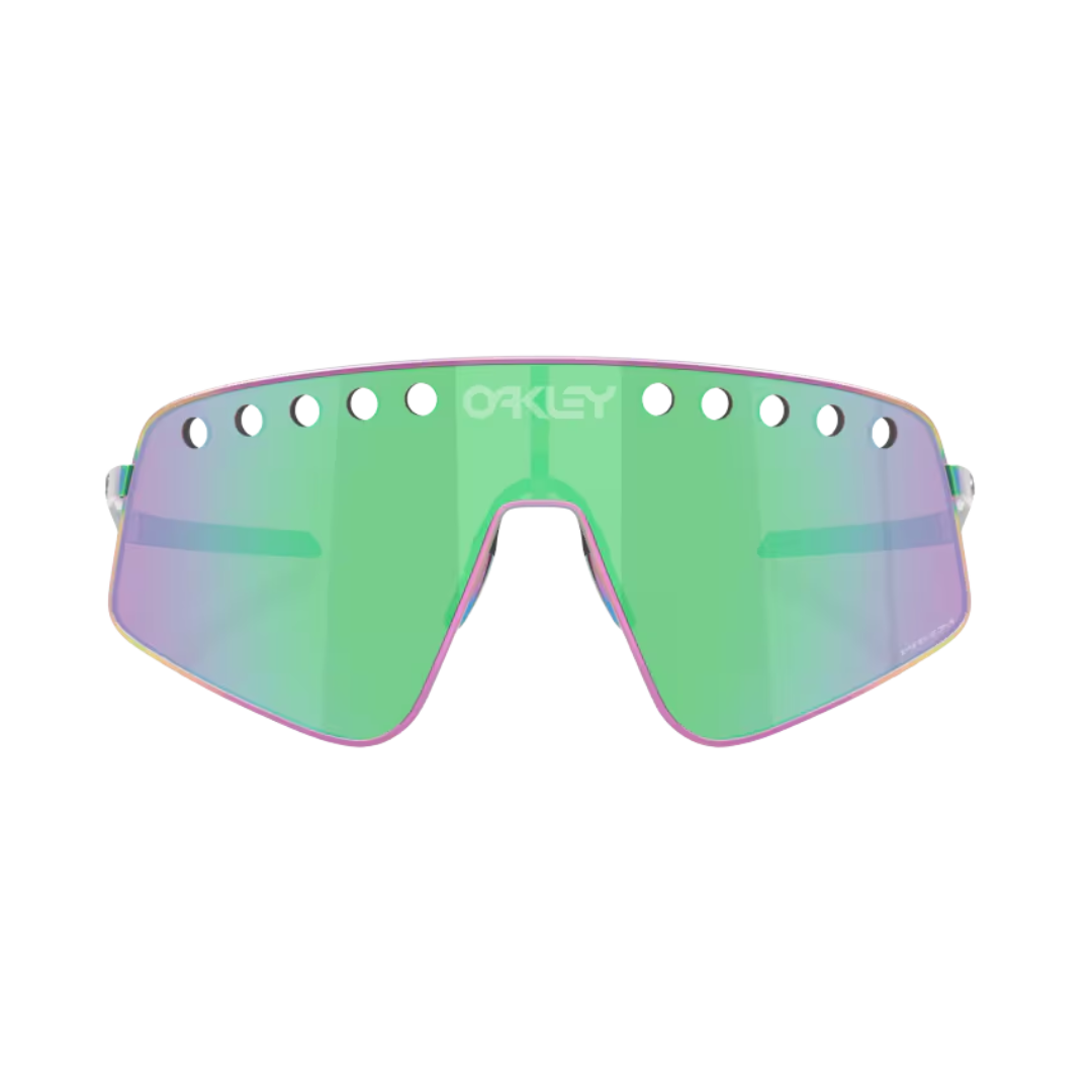 Oakley Unisex Sutro TI Sweep Polished Oil Slick Sunglasses