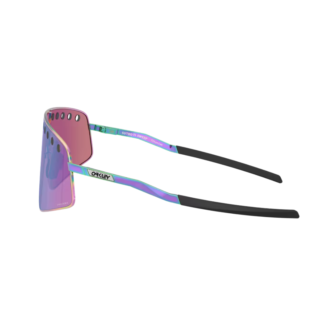 Oakley Unisex Sutro TI Sweep Polished Oil Slick Sunglasses