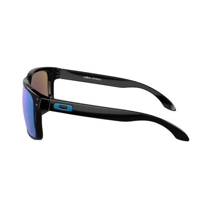 Oakley Unisex Holbrook Prizm Sapphire Polished Black XL Sunglasses