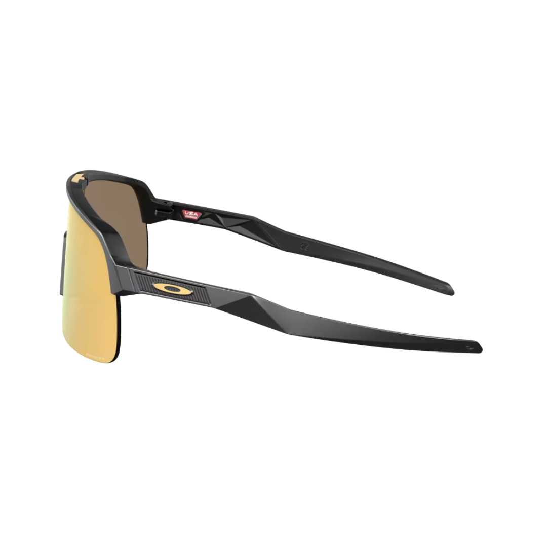 Oakley Unisex Sutro Lite Matte Carbon Prizm 24K Sunglasses
