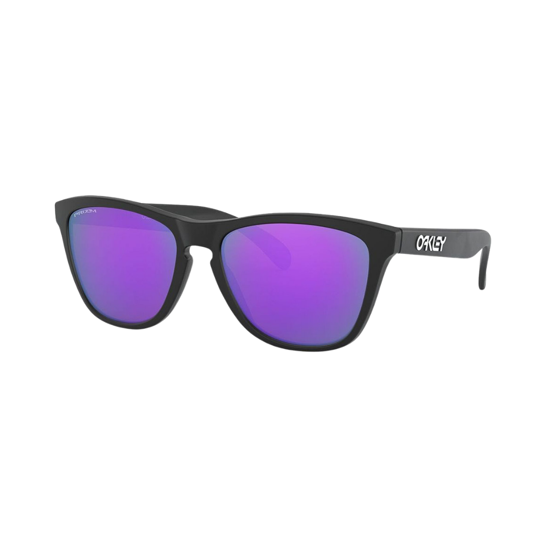Oakley Women's Frogskins Matte Prizm Violet Sunglasses