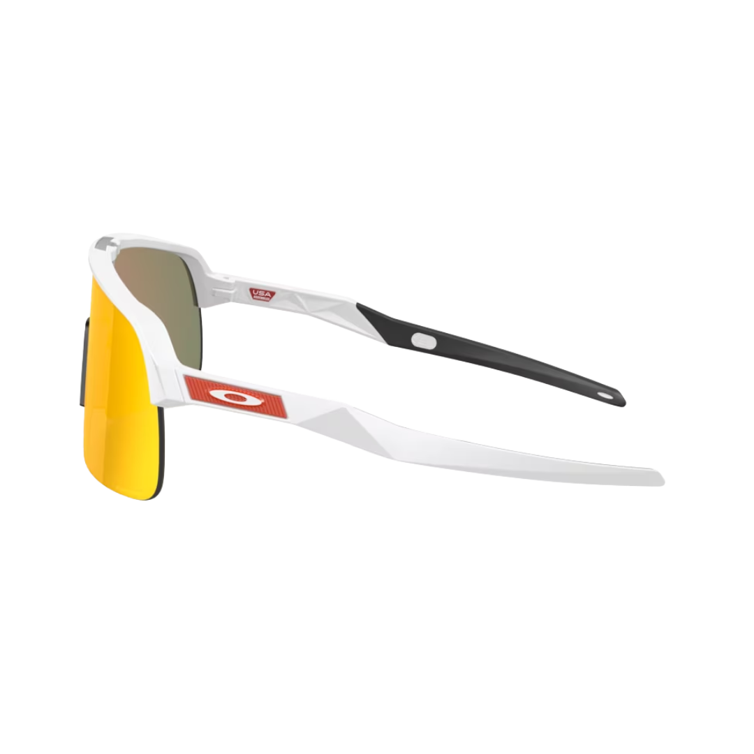 Oakley Unisex Sutro Lite Matte White Prizm Ruby Sunglasses