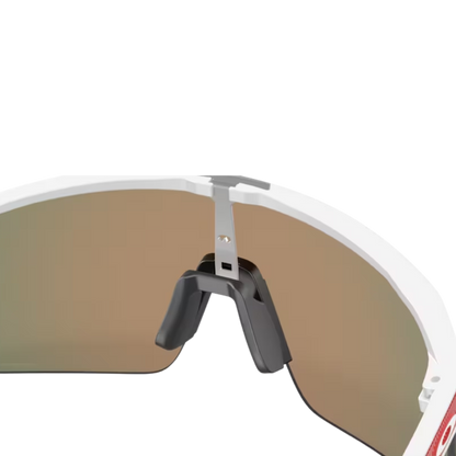 Oakley Unisex Sutro Lite Matte White Prizm Ruby Sunglasses