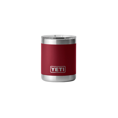 Yeti Unisex Rambler 10 oz Magslider Lid Harvest Red Lowball