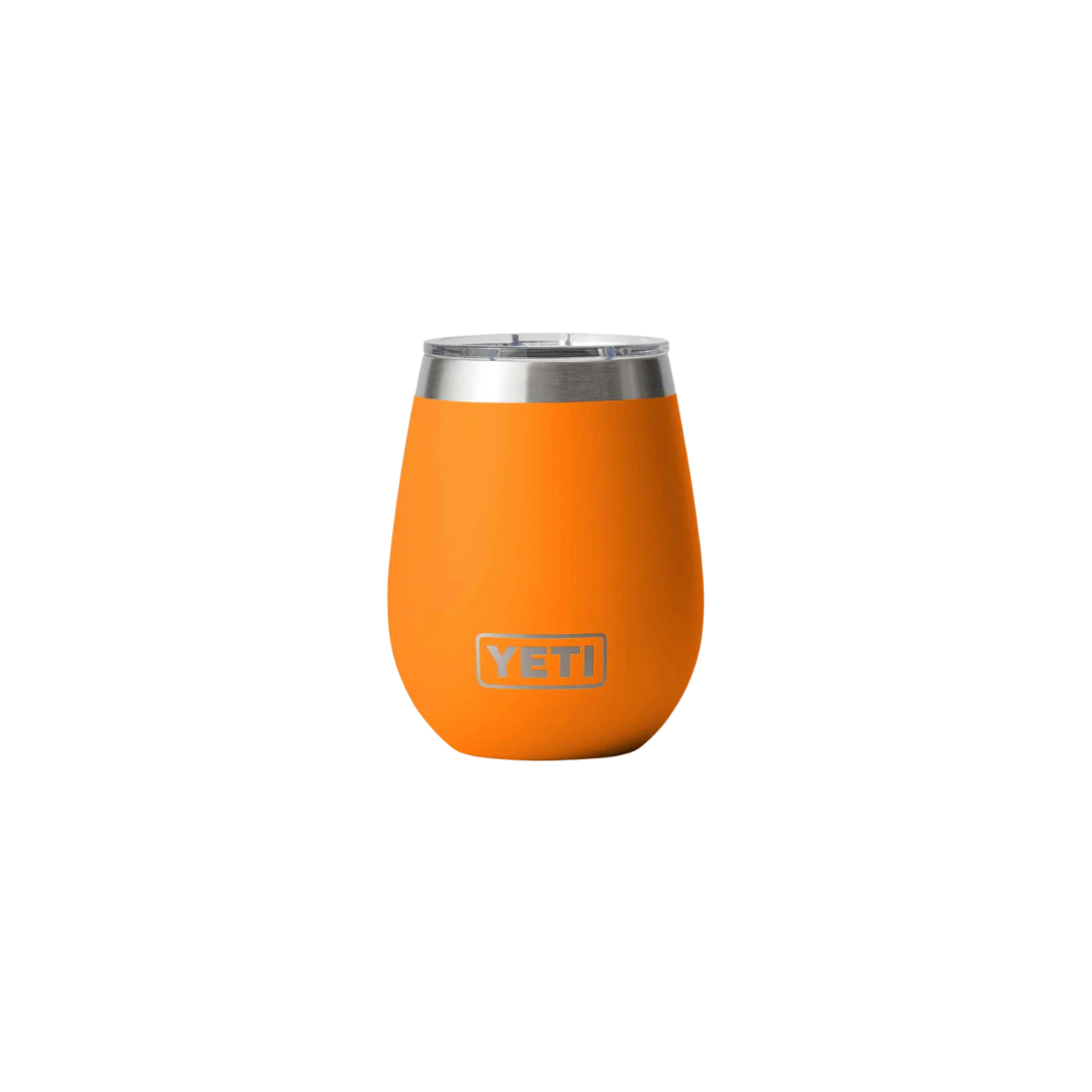 Yeti 10 Oz King Crab Orange Wine Tumbler