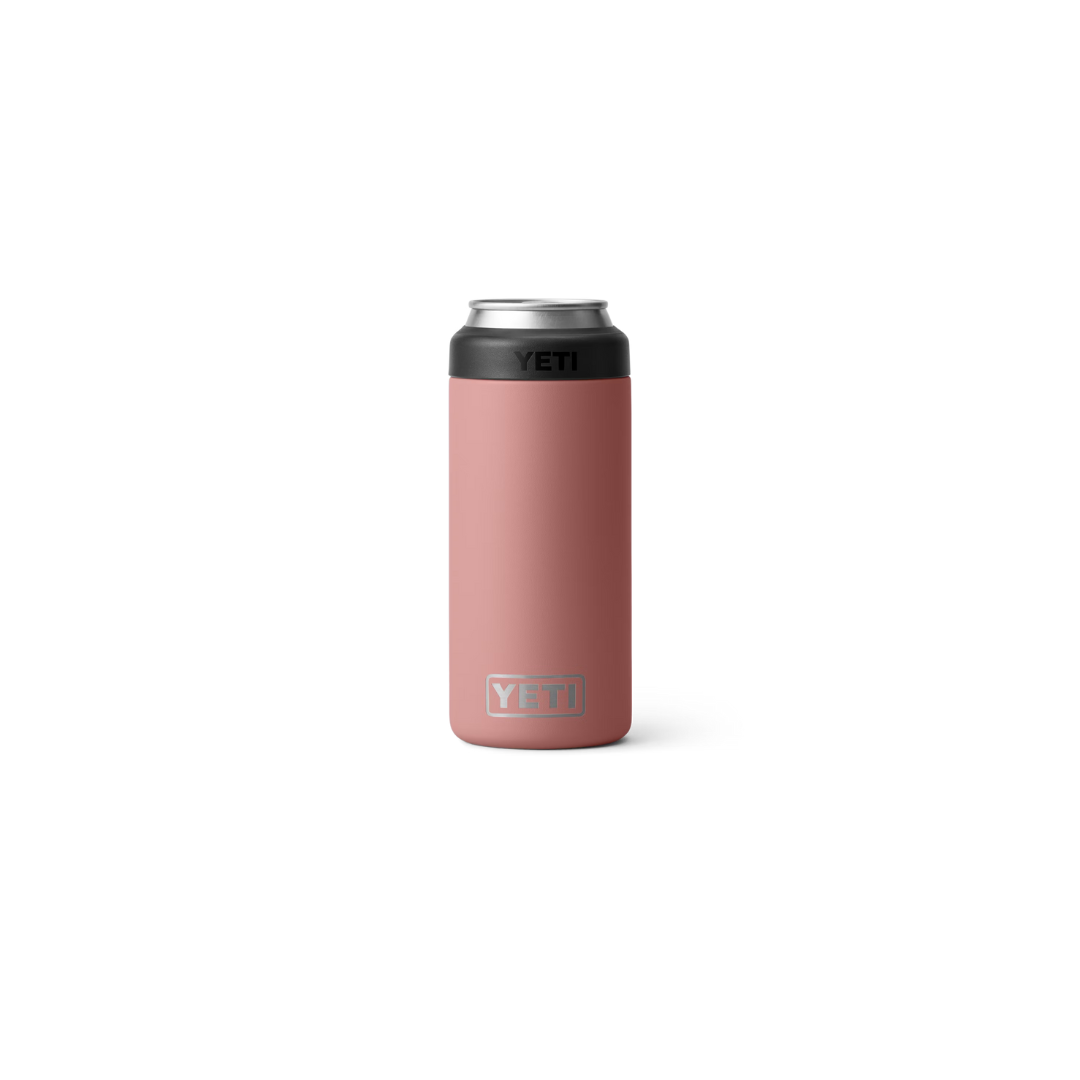 Rambler 12oz Colster Sandstone Pink Slim Can Cooler